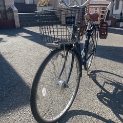 【交渉中】チャイルドシート付きママチャリの画像