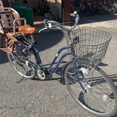 【交渉中】チャイルドシート付きママチャリの画像