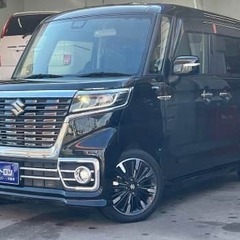 😎スペーシア　カスタムハイブリッド😎 自社ローンで購入できます！の画像