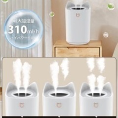 ねこ型LED加湿器の画像