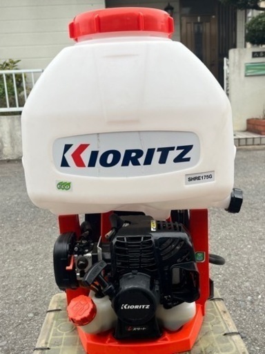 早い者勝ち勝ち　美品　共立　KIORITZ 背負式　動力噴霧器　SHRE175G 噴霧機　 タンク容量17 動噴　散布　消毒　除草