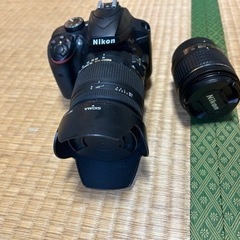 nikond3400一眼レフカメラ！✨　問い合わせが多数ありましたので値段を変えさせていただきます。