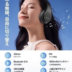 Bluetoothヘッドホンの画像