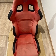 スパルコ　スパルコ　SPARCO　STAR　赤　破れ無し　セミバケ