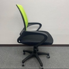 美品 オフィスチェア 9脚 イエローの画像