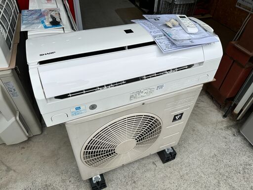 【動作保証あり】SHARP シャープ 2019年 2.2kw 6畳用 冷暖房ルームエアコン AY-J22S ②【管理KR450】