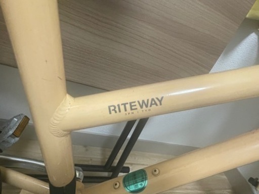 RITE WAY 自転車　シェファード　イエロー　ロードバイク