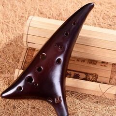 オカリナ 初心者　日本語説明書付き12穴 陶器製管 ハイクォリティー