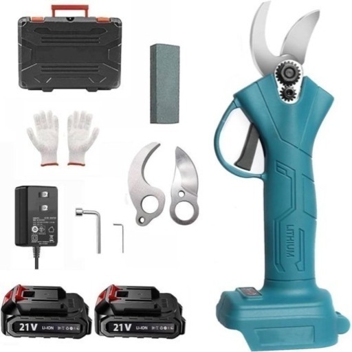 【新品】剪定ばさみ 電動 コードレス 充電式 剪定鋏　軽量　25mm