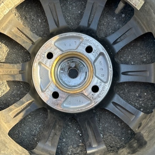 軽バンアトレー等にスタッドレスアルミホイール付き165/65R13