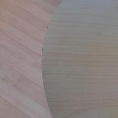 ワイヤーテーブル　収納テーブル　バスケットの画像