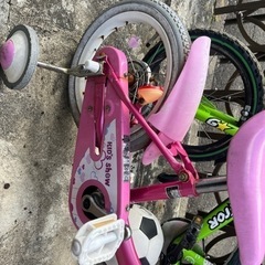 kids用自転車の画像