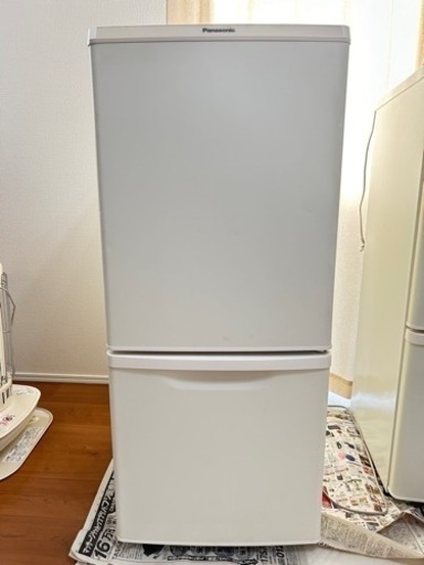 早いもの勝ち!2022年製! パナソニック/Panasonic NR-B14FW-W 冷蔵庫 138L/右開き 2ドア マットバニラホワイト