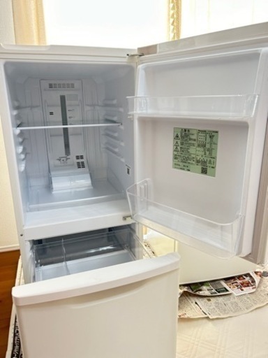 早いもの勝ち!2022年製! パナソニック/Panasonic NR-B14FW-W 冷蔵庫 138L/右開き 2ドア マットバニラホワイト
