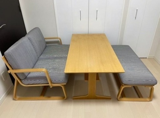 無印ソファダイニングセット