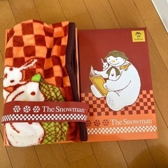 ブランケット　the snowman