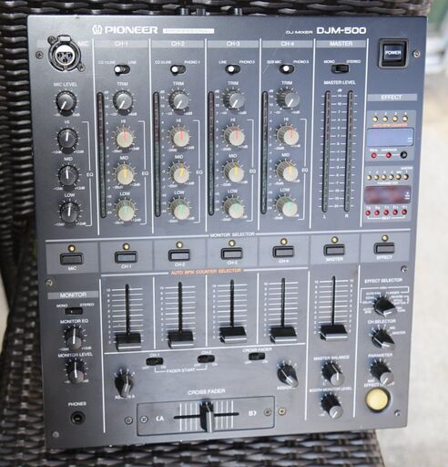 Pioneer DJM-500 　音良好！