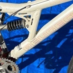 【ジャンク品】難あり自転車　部品取の画像
