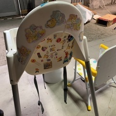 ベビー用品 3点 まとめて 椅子 ゴミ箱 無料で差し上げますの画像