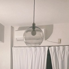 【譲ります】IKEA ガラス　ランプシェード