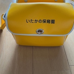 通園バッグ、上靴入れ　井高野