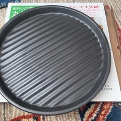 【お譲りします】レンジでピザが焼けるプレートの画像