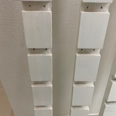 DIY  棚　支柱カラーシチュウ　支柱　白　90の画像