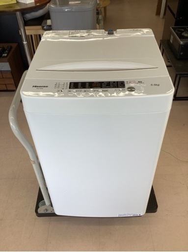 美原店　Haisense 5.5kg 洗濯機　2023年製
