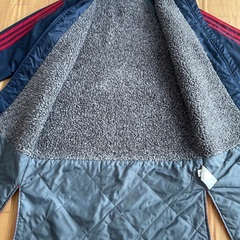 adidas アディダス ボアベンチコートサイズ150 ボア の画像