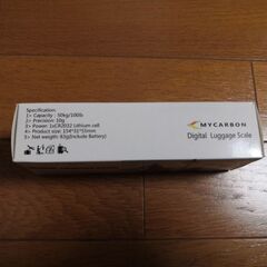 【未使用品】ラゲッジチェッカー 電子スケールの画像