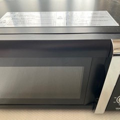 電子レンジ　黒　YAMAZEN  MW-Y205 