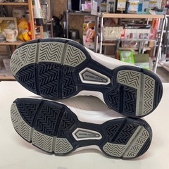 A) ASAHI  アサヒ WIMBLEDON  ウィンブルドン　テニスシューズ スニーカー サイズ 24.5cm  白 ホワイト 未使用 ③の画像