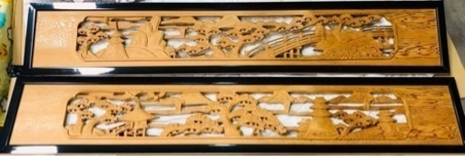 欄間 ランマ 2点セット