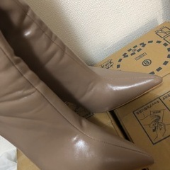 値下げました！　23.５　長ブーツハイヒールの画像