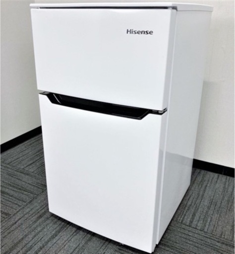 (送料無料) 2021年 極美品 2ドア冷蔵庫 一人暮らしにぴったり！格安