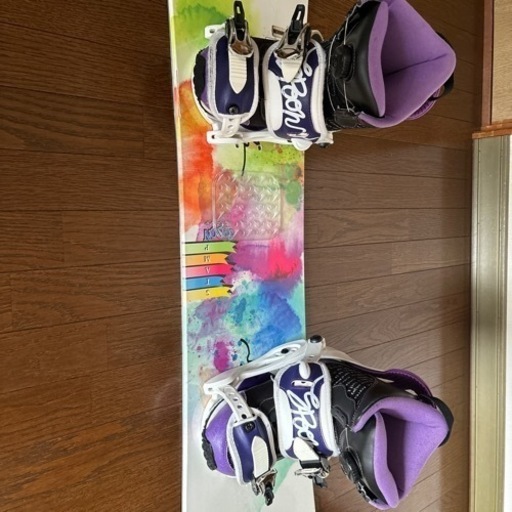 日程調整中 スノボ板140cm シューズ 衝撃吸収パッド 手袋セット