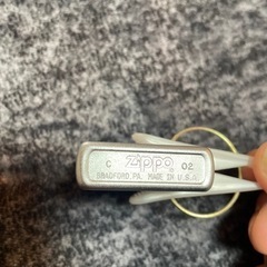 zippo zippo文字柄オイルライターの画像