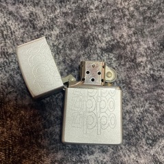 zippo zippo文字柄オイルライターの画像