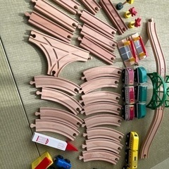 BRIOレールセット・mokuトレイン　木製レールセット