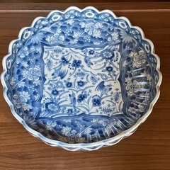 『予約済』【未使用】大皿（龍峰窯）　※箱つきの画像