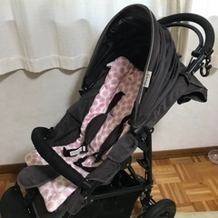 エアバギー　ココ　ブレーキ　茶色エスプレッソ　レインカバー、空気...