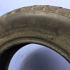 185/70R13　夏タイヤ　４本　古いけど室内保管でばっちり！の画像