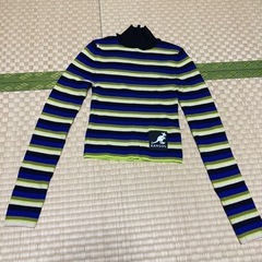 クロップド丈リブニット　H&MとKANGOLコラボ