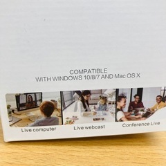 ⭐️未使用品⭐️ウェブカメラ　web camera full HDの画像