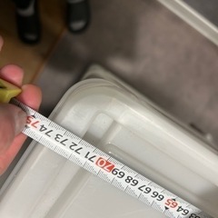 【1つ購入のみもOK】クリアボックス/衣装ケース/大きめの画像