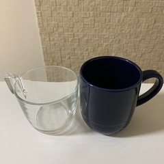 ティーカップ、IKEAグラスセット