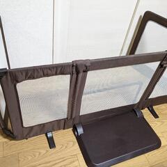 【ベビーゲート】おくだけとおせんぼ・日本育児／ ブラウン