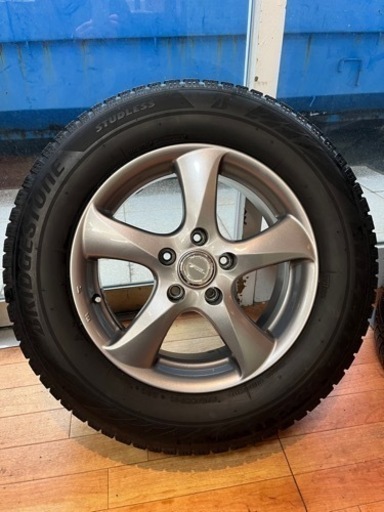 ◆PCD 114.3-5H◆ブリヂストン スタッドレス ブリザックVRX2　215/65R16 ホイールセット【リサイルマート下関店】