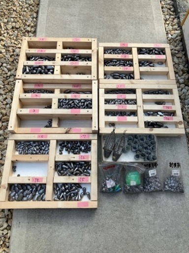 釣具　おもり　こませかご　まとめ売り
