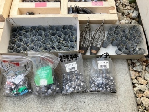 釣具　おもり　こませかご　まとめ売り